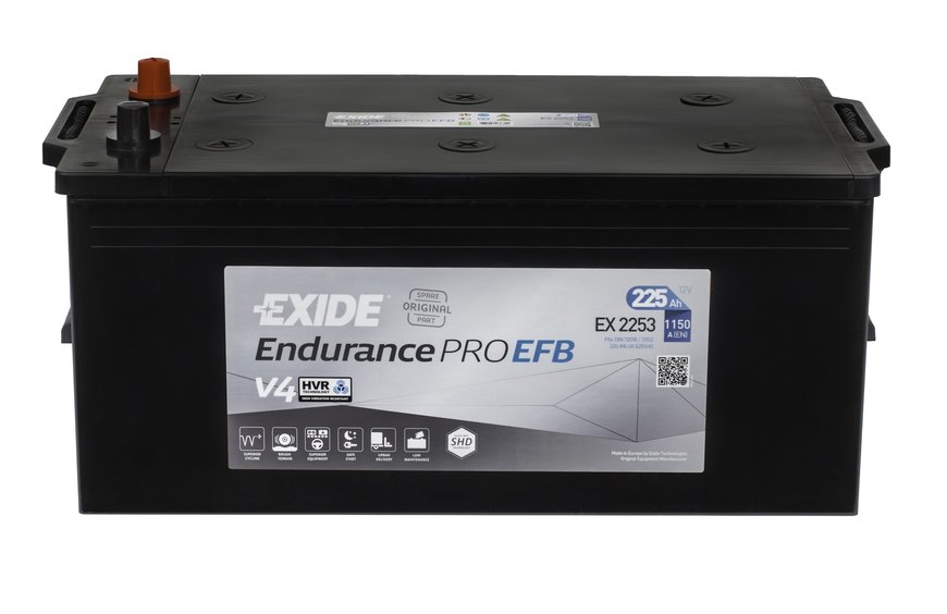 Exide verstärkt sein EFB-Batteriesortiment für den Nutzfahrzeugbereich